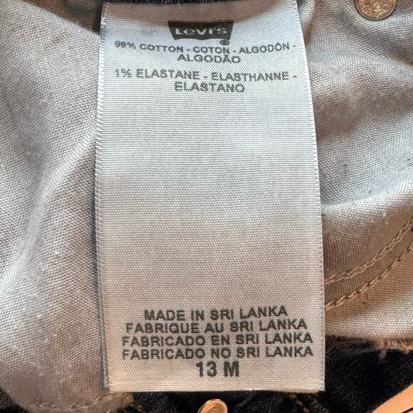 Womens Vintage Levis 524 Too Superlow stretch darker wash Y2K 13M - Picture 5 of 7